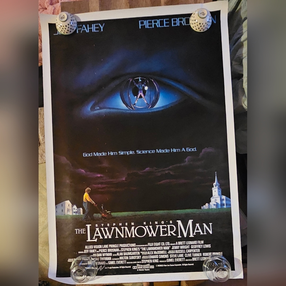 The Lawnmower Man - Movie Poster